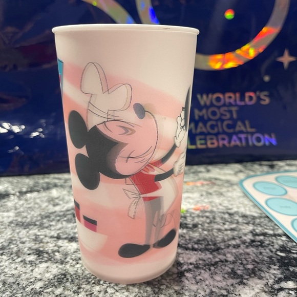 Disney Epcot Food and Wine festival mickey cup and map - Picture 3 of 7
